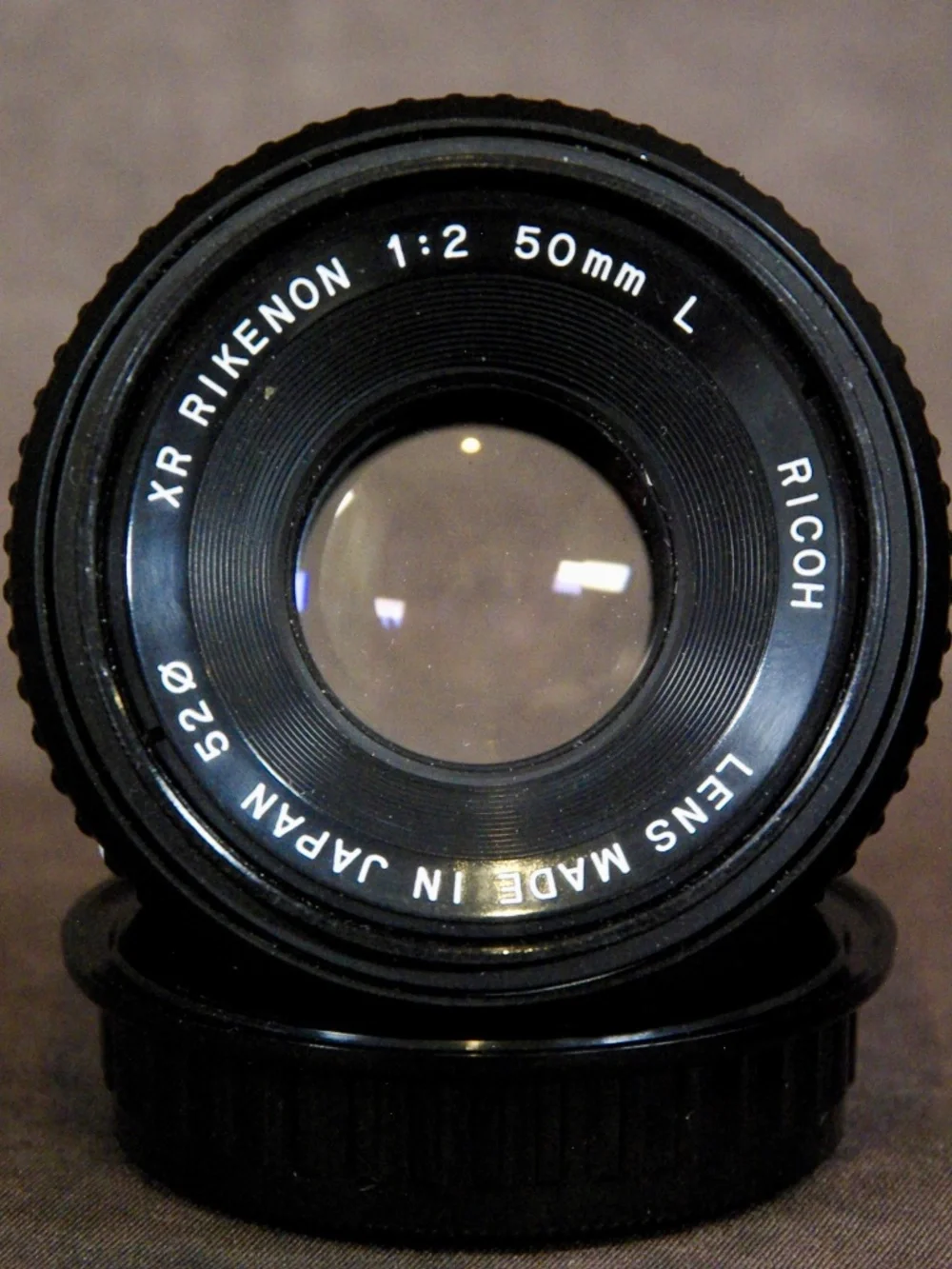 Ricoh XR Rikenon 50mm f=1:2 - Pentax Mount